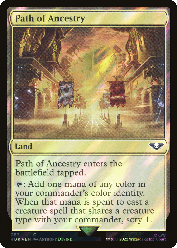 Image of Path of Ancestry (Surge Foil) [Warhammer 40,000]