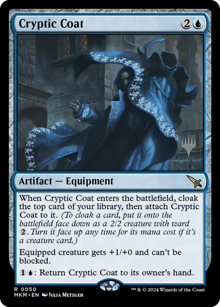 Image of Cryptic Coat (Promo Pack) [Murders at Karlov Manor Promos]