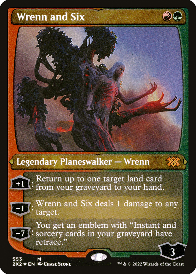 Image of Wrenn and Six (Foil Etched) [Double Masters 2022]