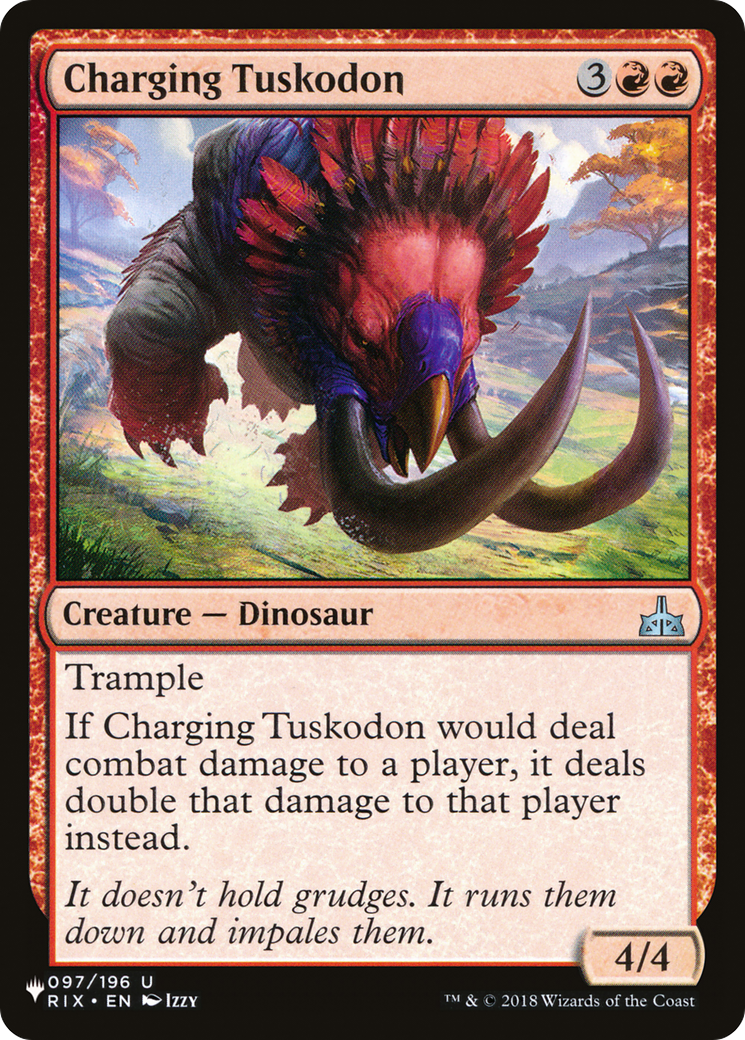 Image of Charging Tuskodon [The List]