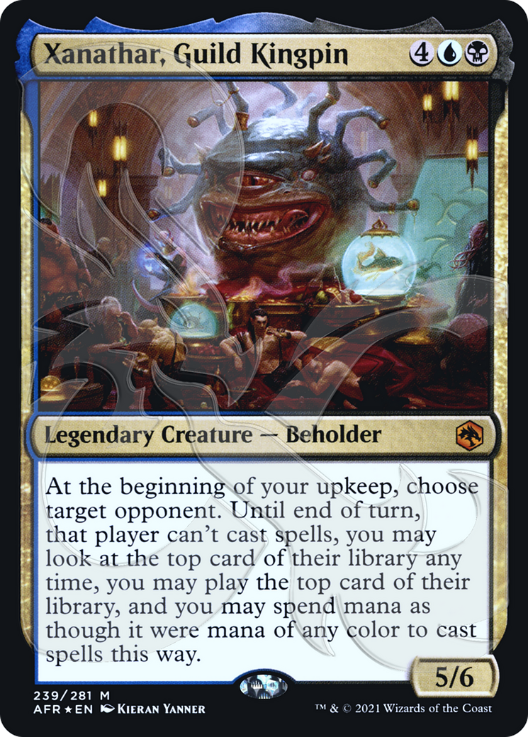 Image of Xanathar, Guild Kingpin (Ampersand Promo) [Dungeons & Dragons: Adventures in the Forgotten Realms Promos]