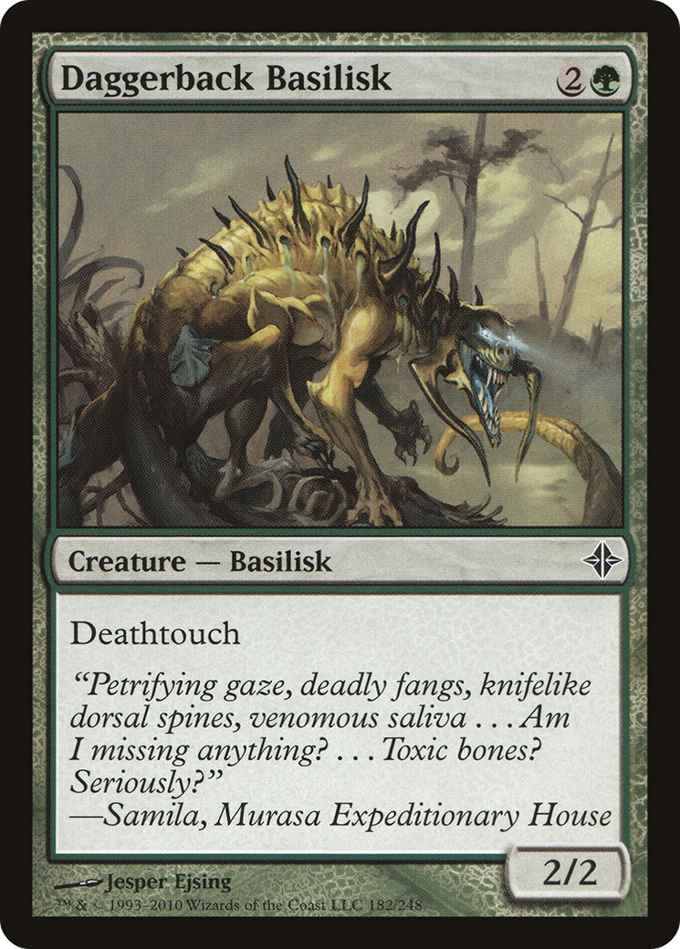Image of Daggerback Basilisk [Rise of the Eldrazi]