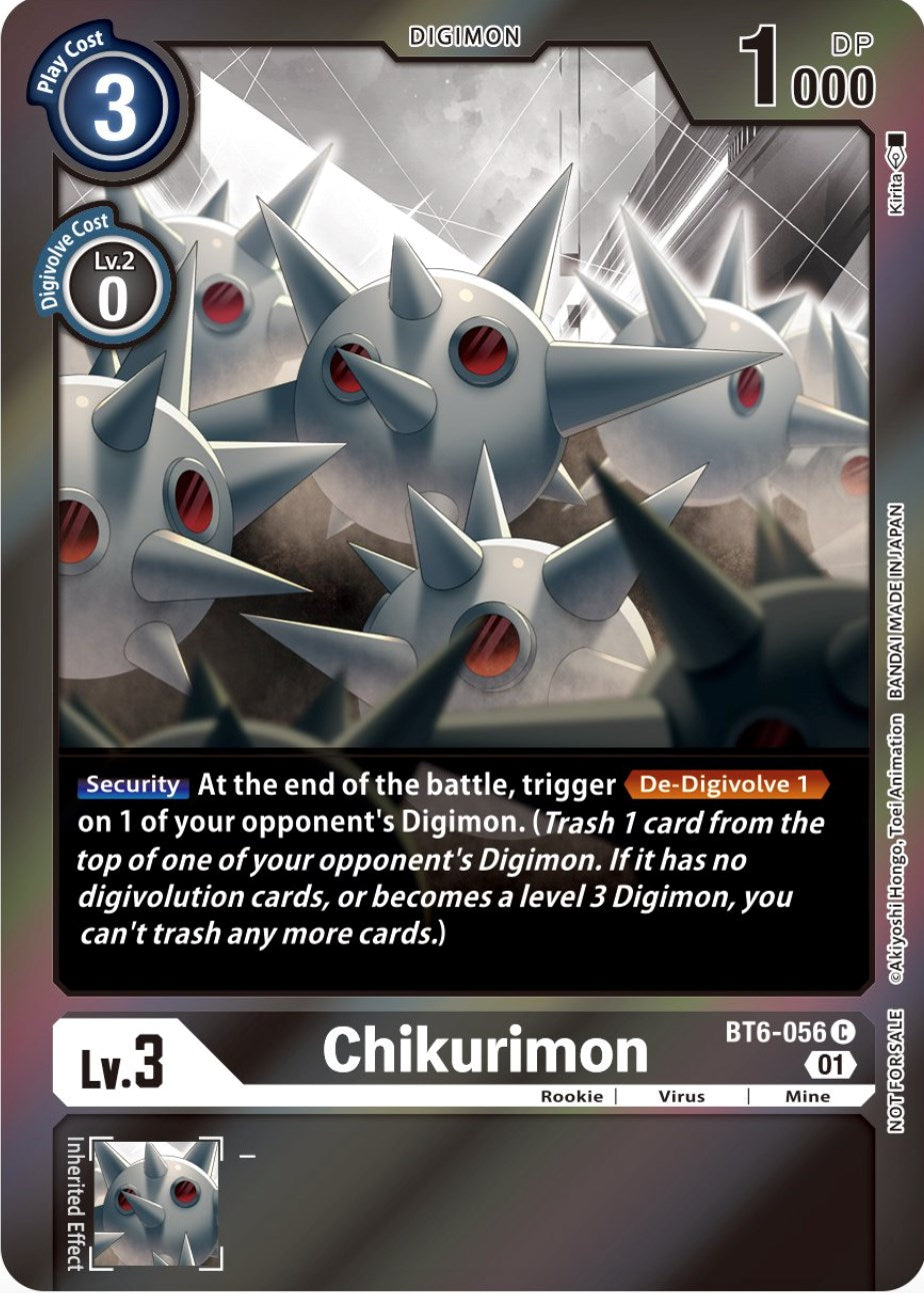 Image of Chikurimon [BT6-056] (Event Pack 4) [Double Diamond Promos]