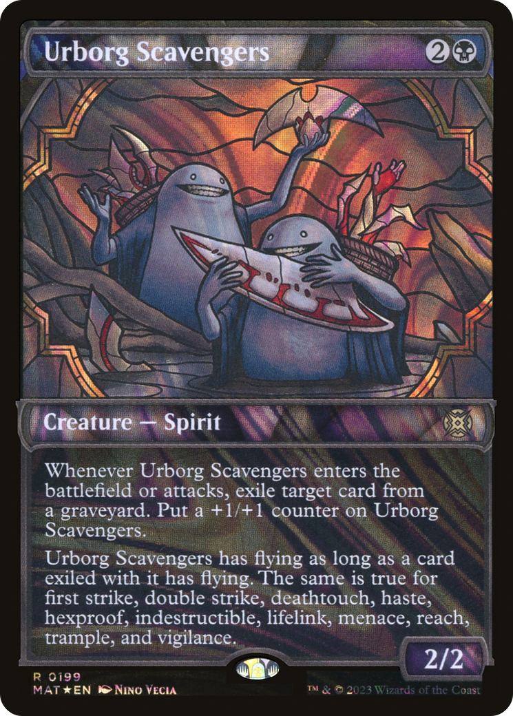 Image of Urborg Scavengers (Showcase Halo Foil) [March of the Machine: The Aftermath]