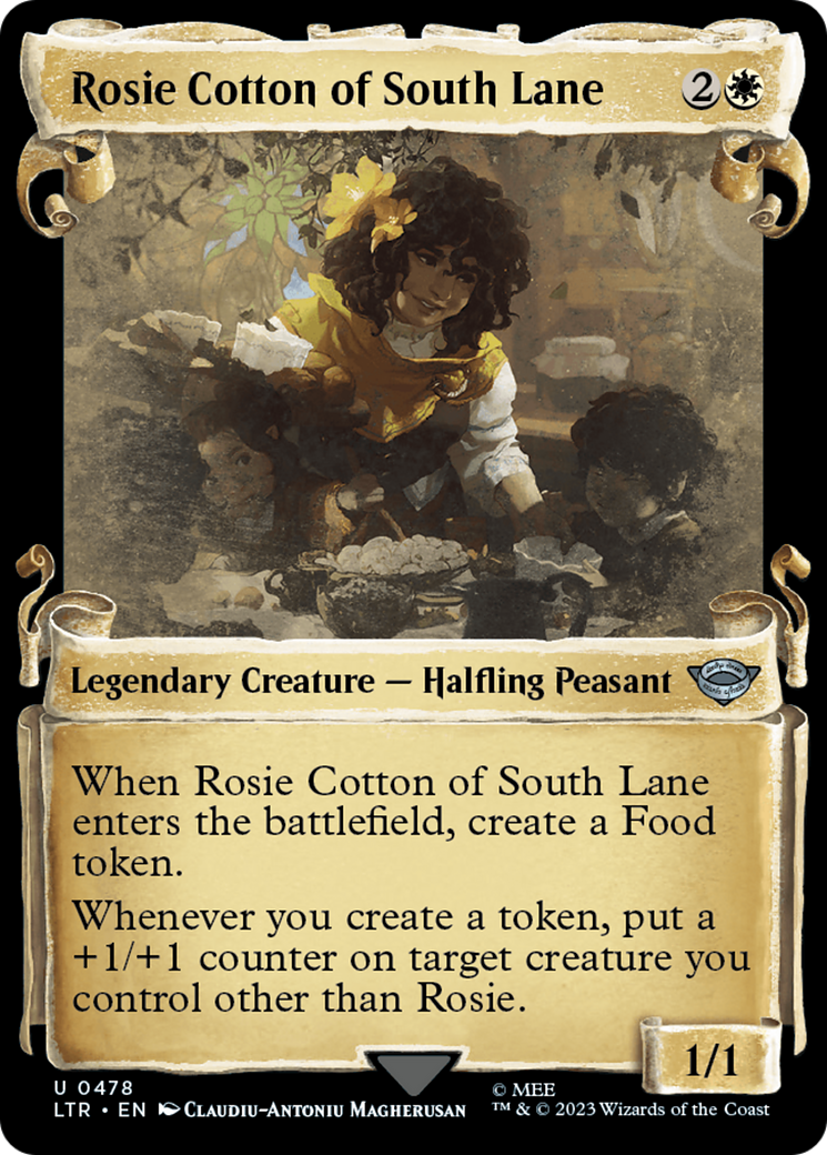 Image of Rosie Cotton of South Lane [The Lord of the Rings: Tales of Middle-Earth Showcase Scrolls]