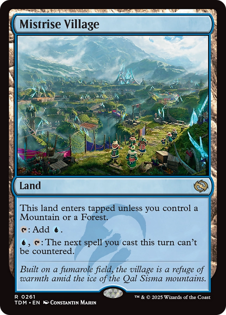 Image of Mistrise Village [Tarkir: Dragonstorm]