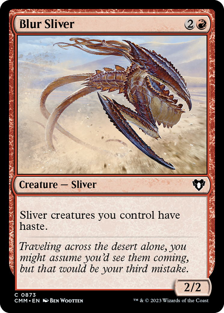 Image of Blur Sliver [Commander Masters]