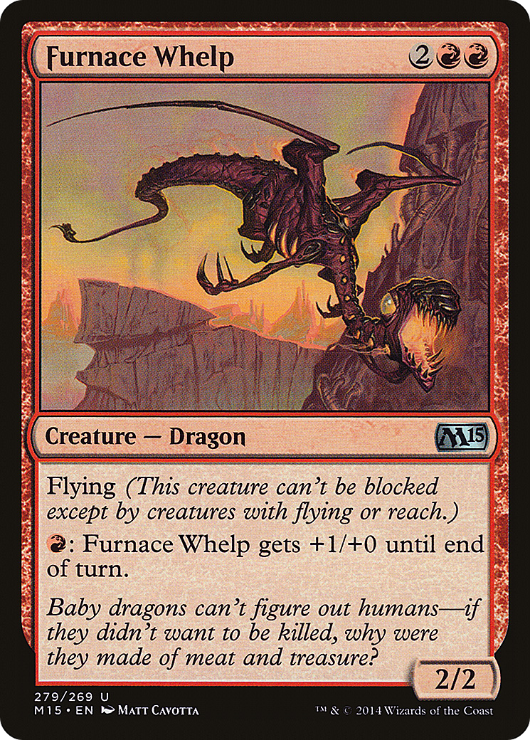 Image of Furnace Whelp (M15-279) - Magic 2015 Foil