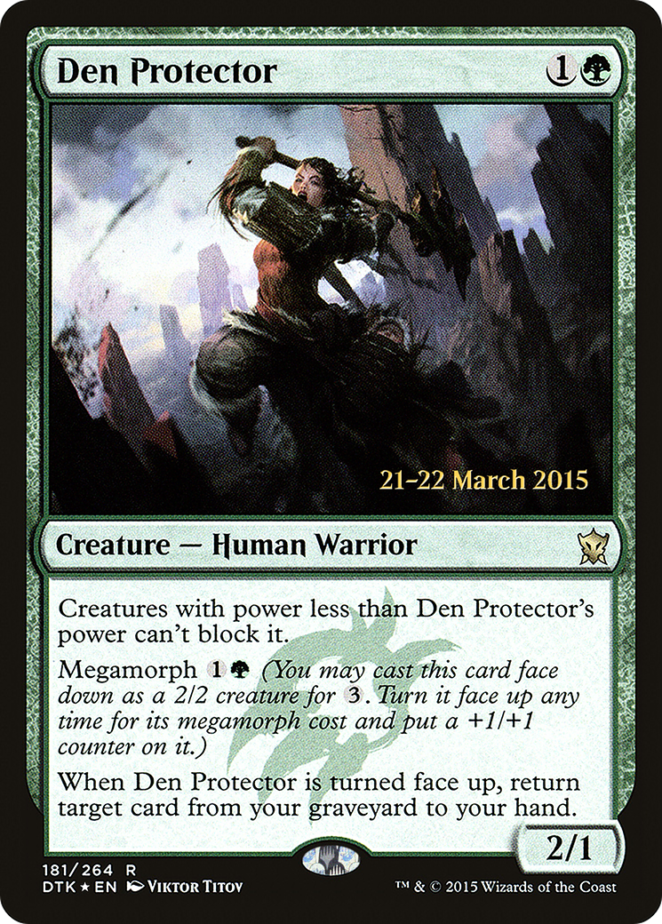 Image of Den Protector [Dragons of Tarkir Prerelease Promos]