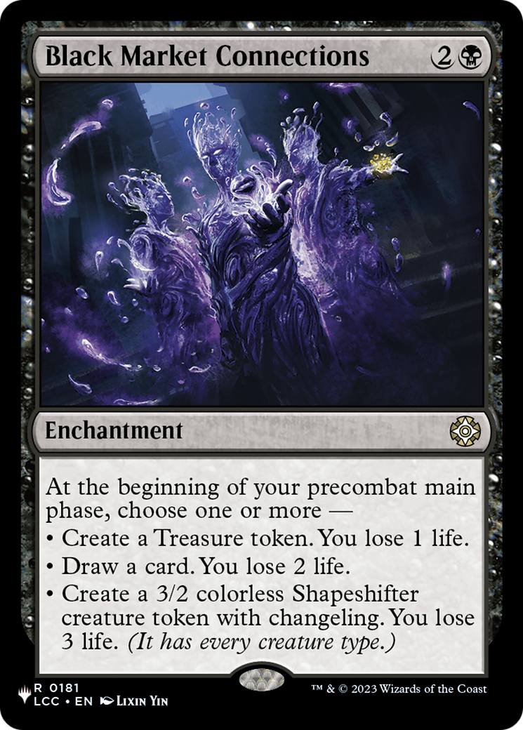 Image of Black Market Connections [The List]