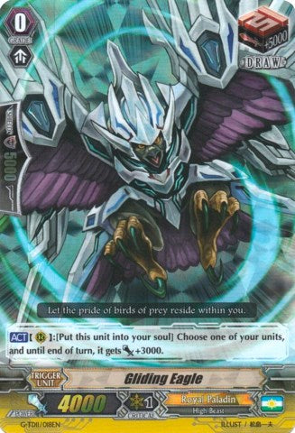 Image of Gliding Eagle (RRR) (G-TD11/018EN) [Divine Knight of Heavenly Decree]