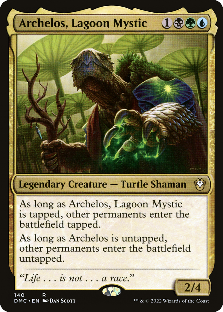Image of Archelos, Lagoon Mystic [Dominaria United Commander]