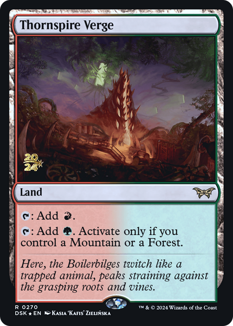 Image of Thornspire Verge [Duskmourn: House of Horror Prerelease Promos]