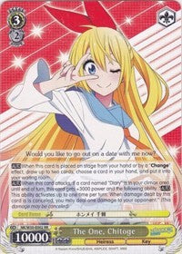Image of The One, Chitoge (NK/W30-E002 RR) [NISEKOI -False Love-]