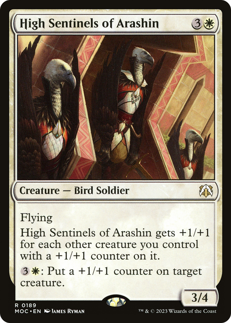 Image of High Sentinels of Arashin [March of the Machine Commander]