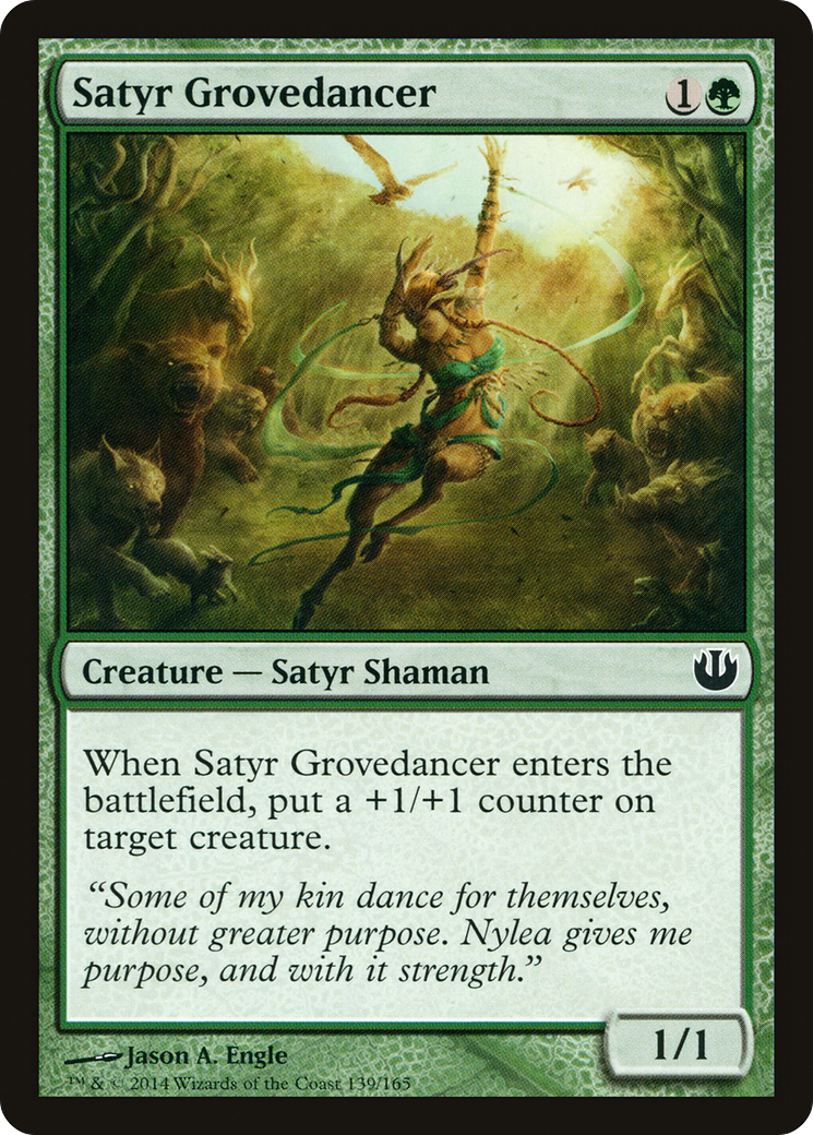 Image of Satyr Grovedancer [Journey into Nyx]