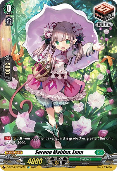 Image of Serene Maiden, Lena (D-BT04/SP35EN) [Awakening of Chakrabarthi]