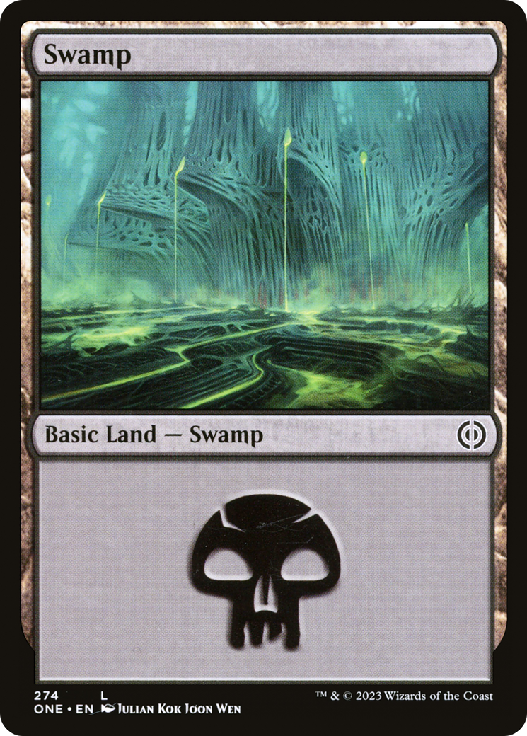 Image of Swamp (274) [Phyrexia: All Will Be One]