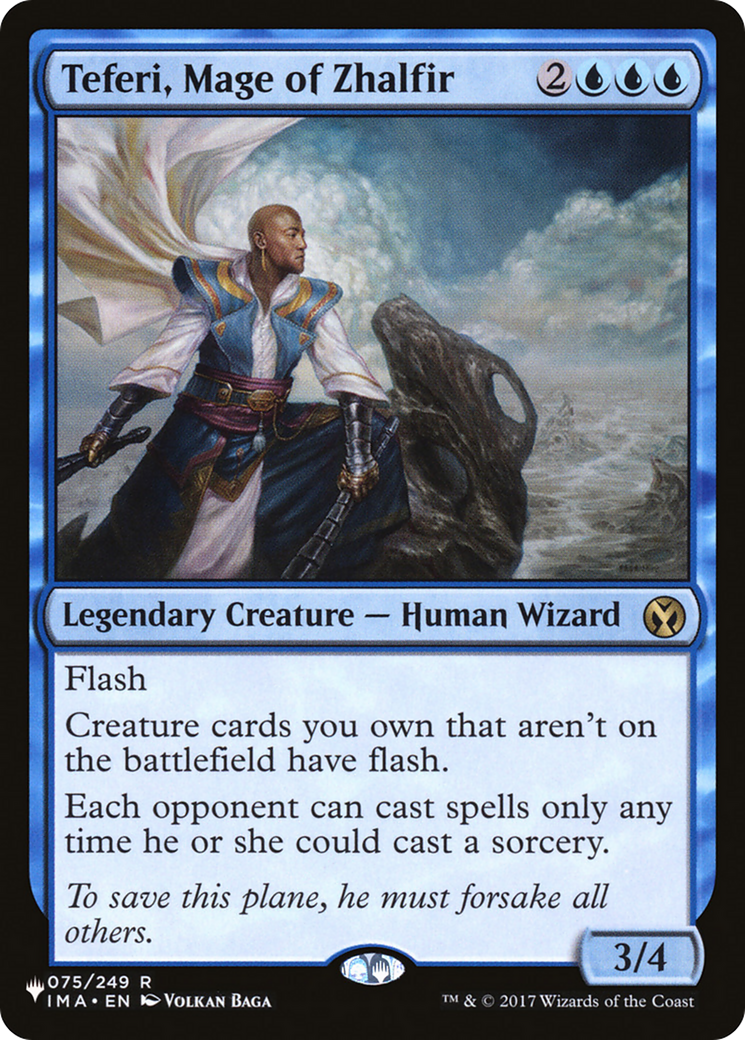 Image of Teferi, Mage of Zhalfir [The List]