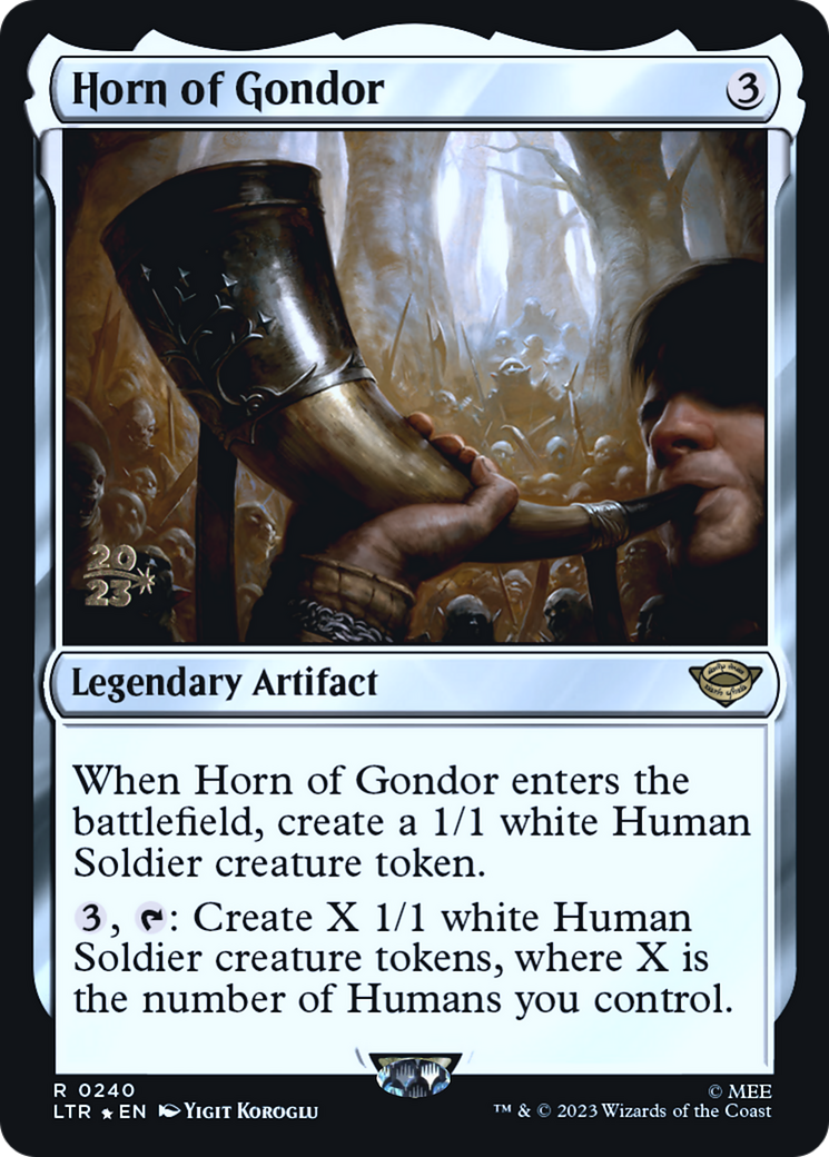 Image of Horn of Gondor [The Lord of the Rings: Tales of Middle-Earth Prerelease Promos]