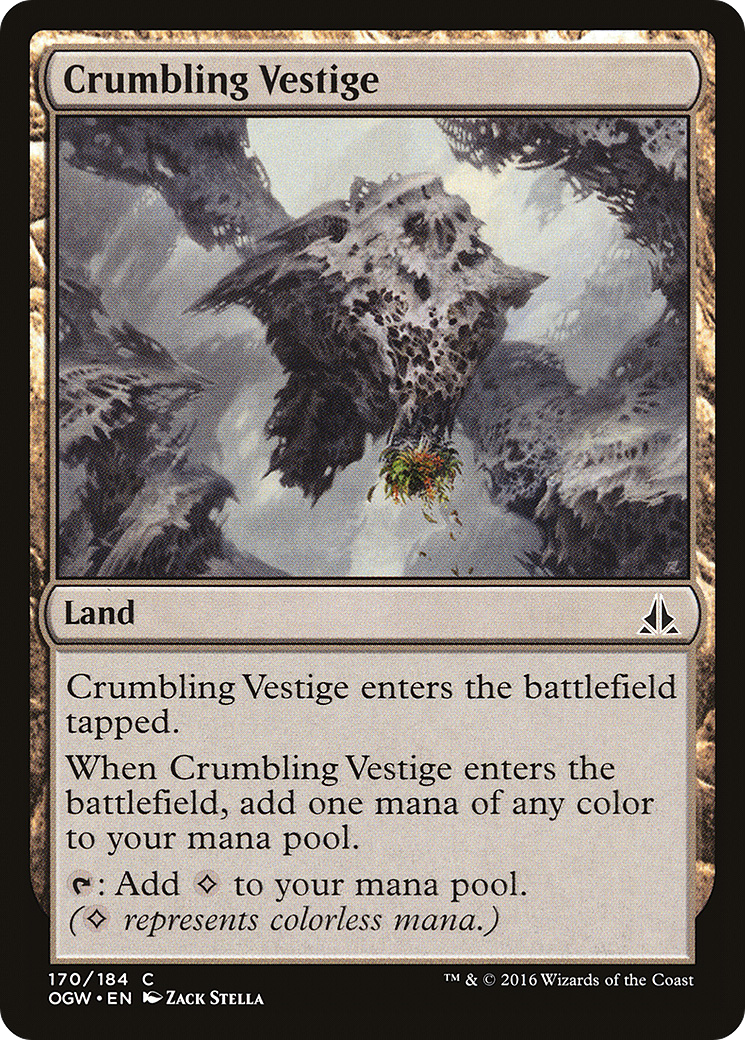 Image of Crumbling Vestige [Oath of the Gatewatch]