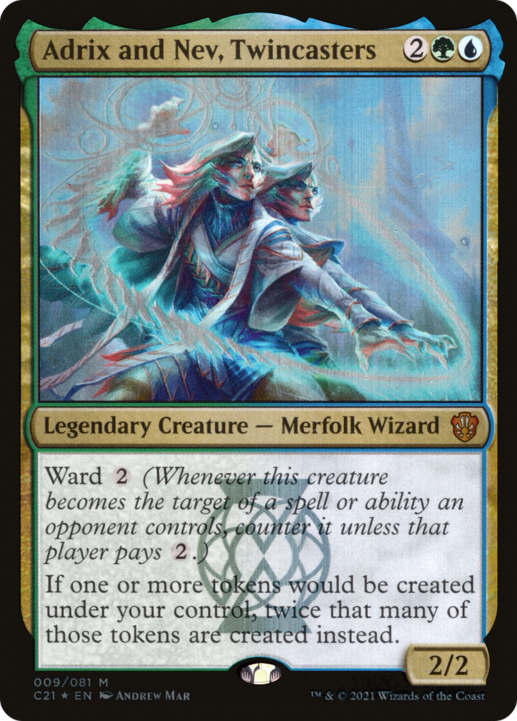 Image of Adrix and Nev, Twincasters [Commander 2021]