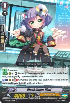 Image of Black Omen, Phul (G-BT09/051EN) [Divine Dragon Caper]