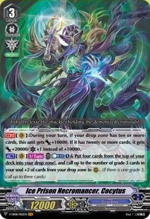 Image of Ice Prison Necromancer, Cocytus (V-EB08/002EN) [My Glorious Justice]
