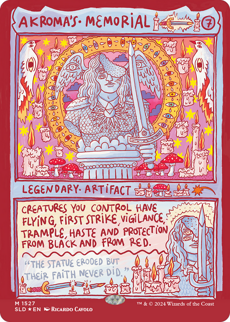 Image of Akroma's Memorial (Rainbow Foil) [Secret Lair Drop Series]