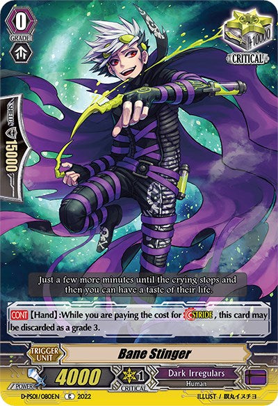 Image of Bane Stinger (D-PS01/080EN) [P Clan Collection 2022]