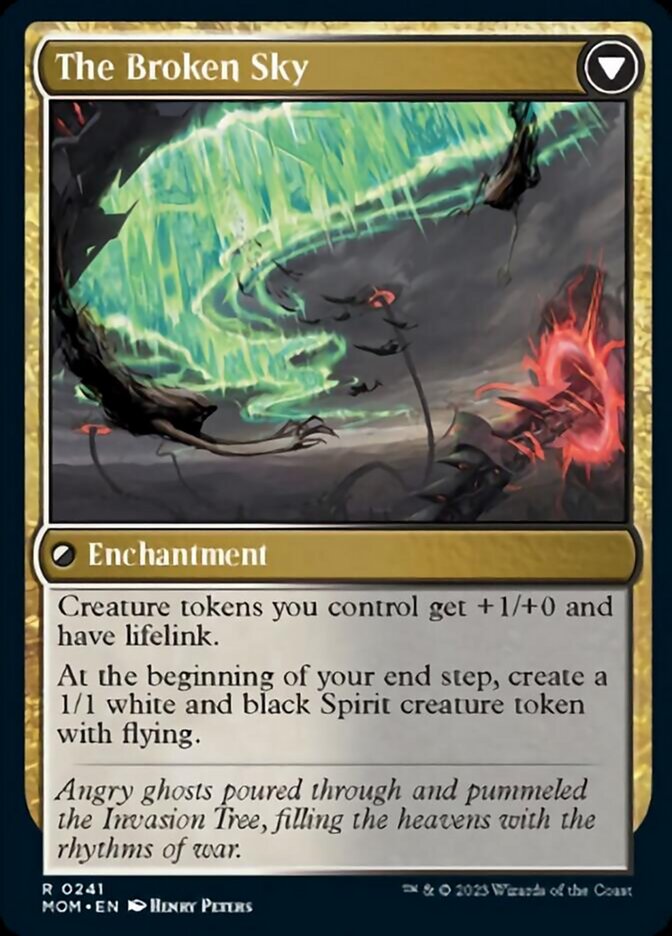 Image of Invasion of Tolvada // The Broken Sky [March of the Machine]