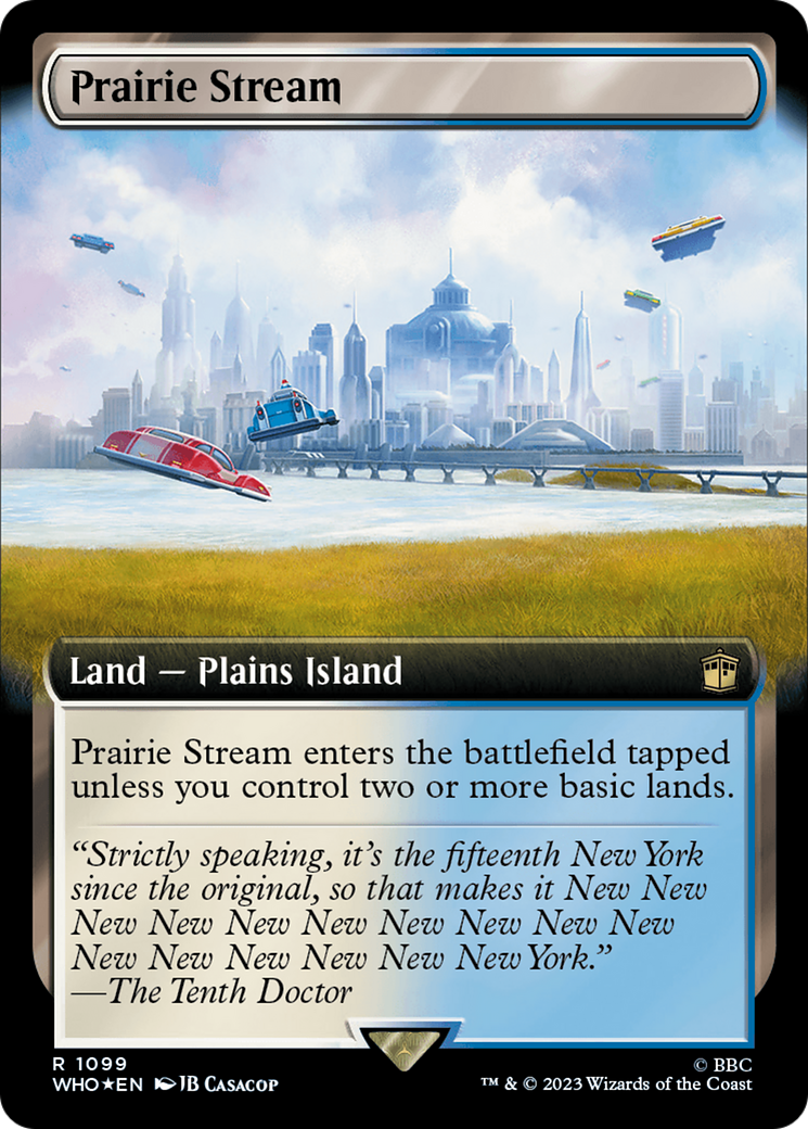 Image of Prairie Stream (Extended Art) (Surge Foil) [Doctor Who]