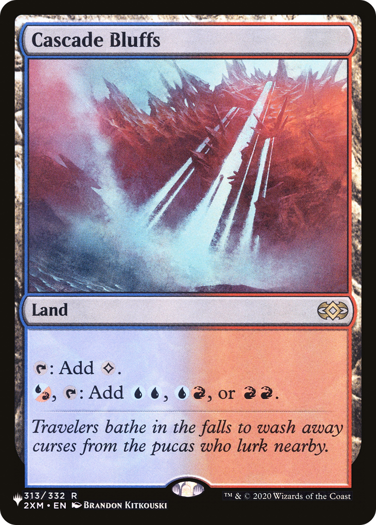 Image of Cascade Bluffs [Secret Lair: Heads I Win, Tails You Lose]