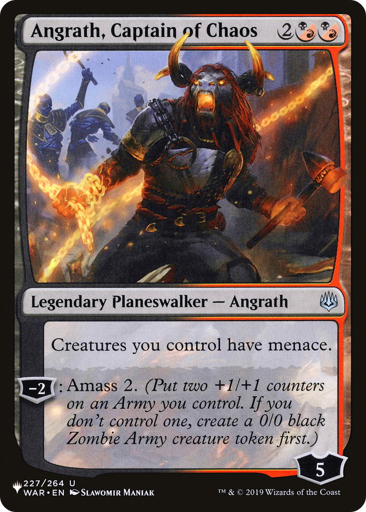 Image of Angrath, Captain of Chaos [The List]