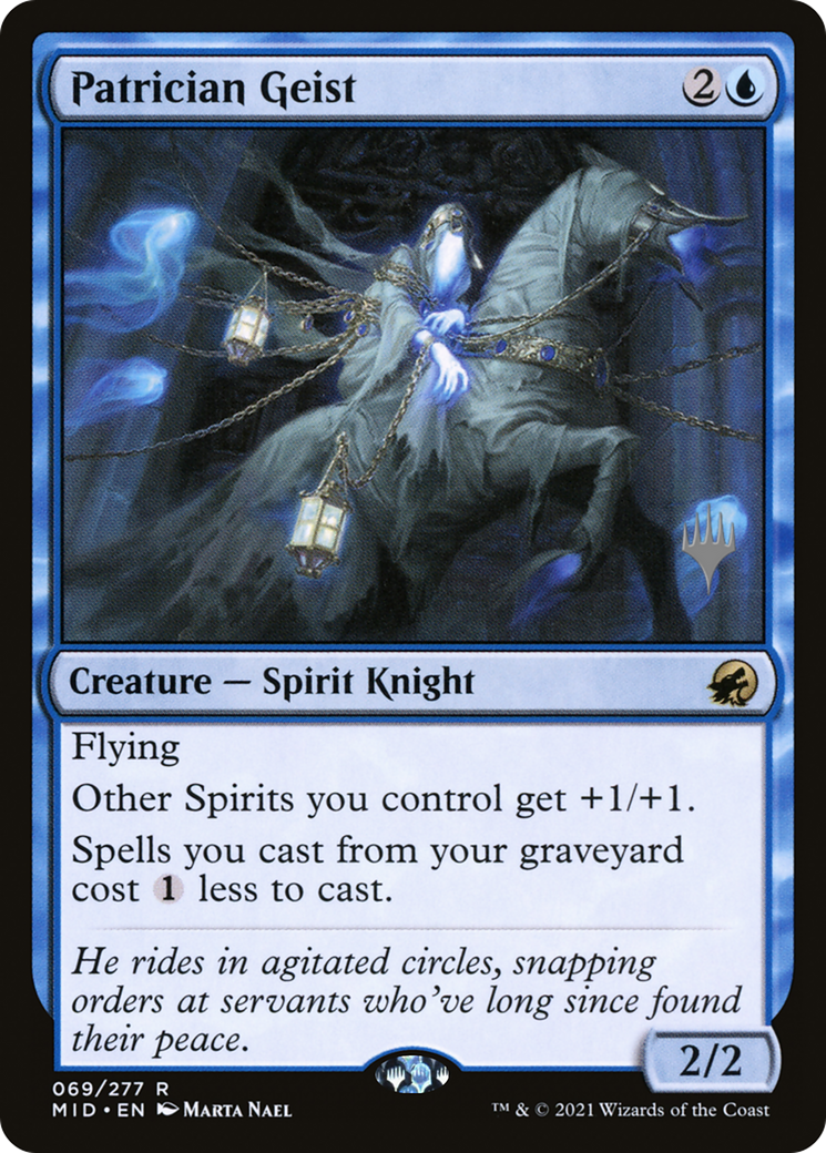 Image of Patrician Geist (Promo Pack) [Innistrad: Midnight Hunt Promos]