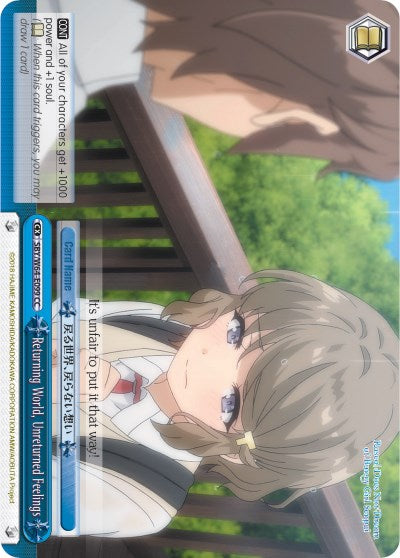 Image of Returning World, Unreturned Feelings (SBY/W64-E099 CC) [Rascal Does Not Dream of Bunny Girl Senpai]