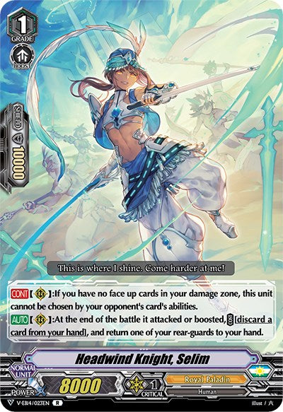 Image of Headwind Knight, Selim (V-EB14/023EN) [The Next Stage]