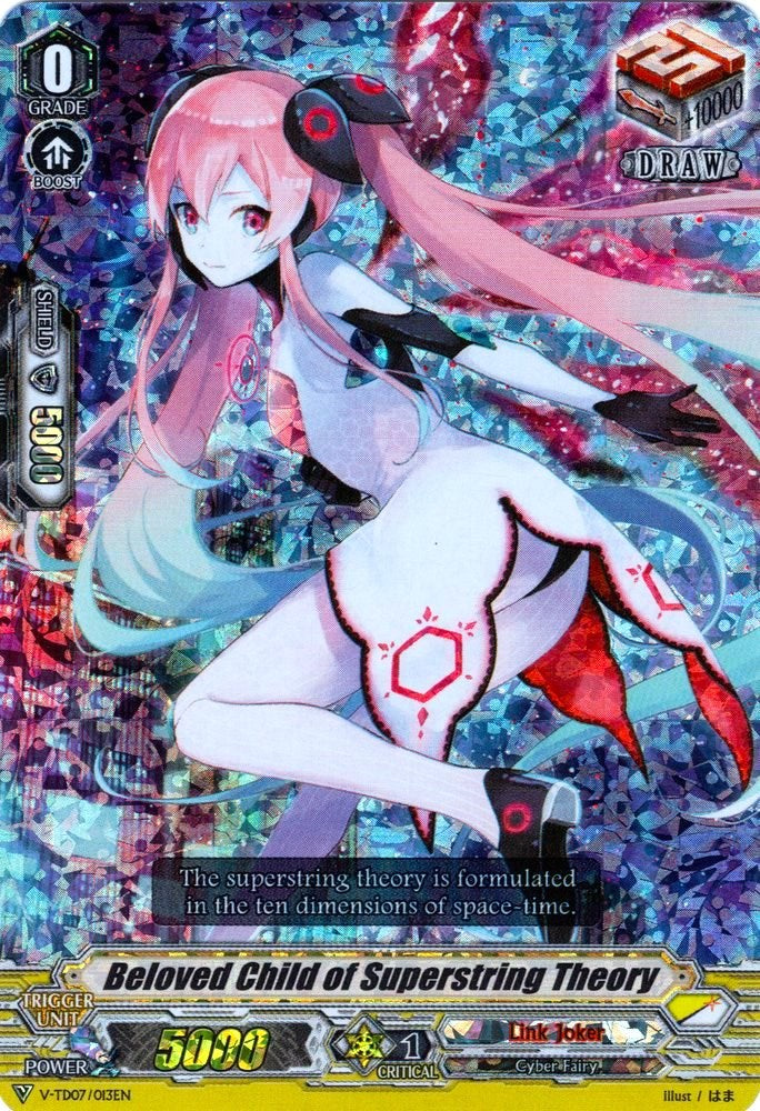 Image of Beloved Child of Superstring Theory (Parallel Foil) (V-TD07/013EN) [Kouji Ibuki]