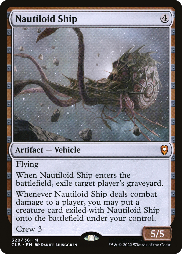 Image of Nautiloid Ship [Commander Legends: Battle for Baldur's Gate]