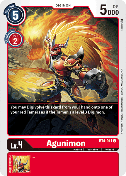 Image of Agunimon [BT4-011] [Great Legend]