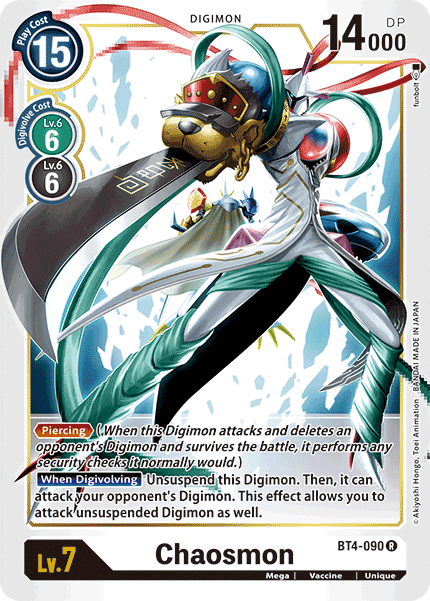 Image of Chaosmon [BT4-090] [Great Legend]