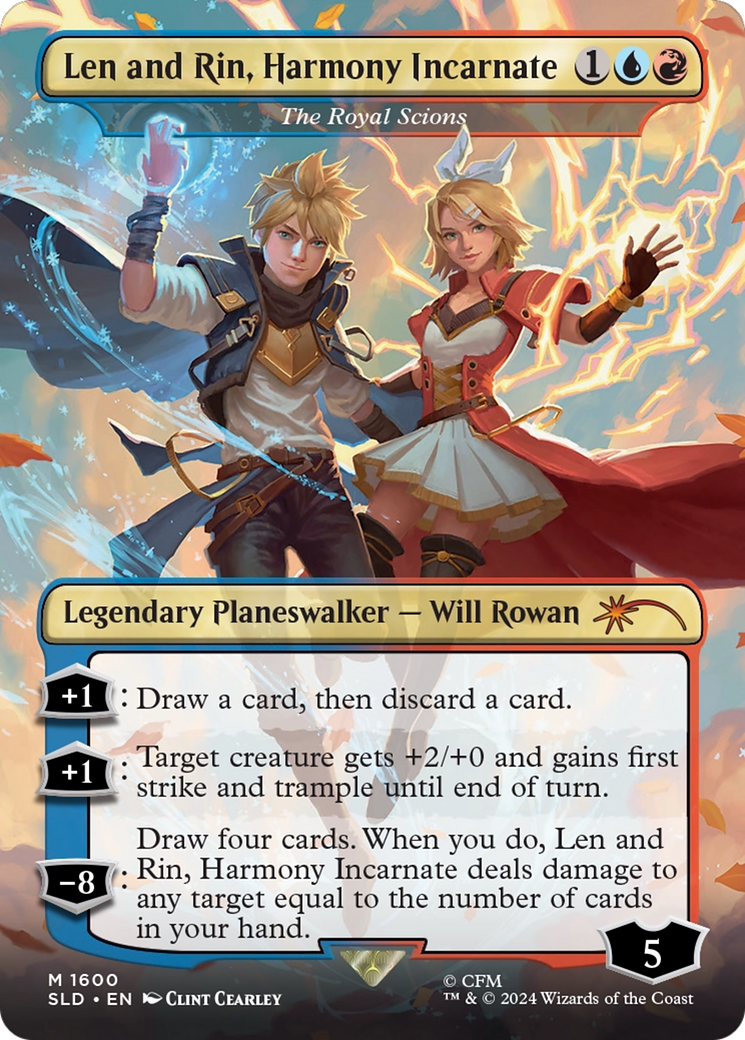 Image of Len and Rin, Harmony Incarnate - The Royal Scions (Japanese) [Secret Lair Drop Series]