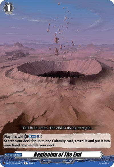 Image of Beginning of The End (D-BT08/096EN) [Minerva Rising]
