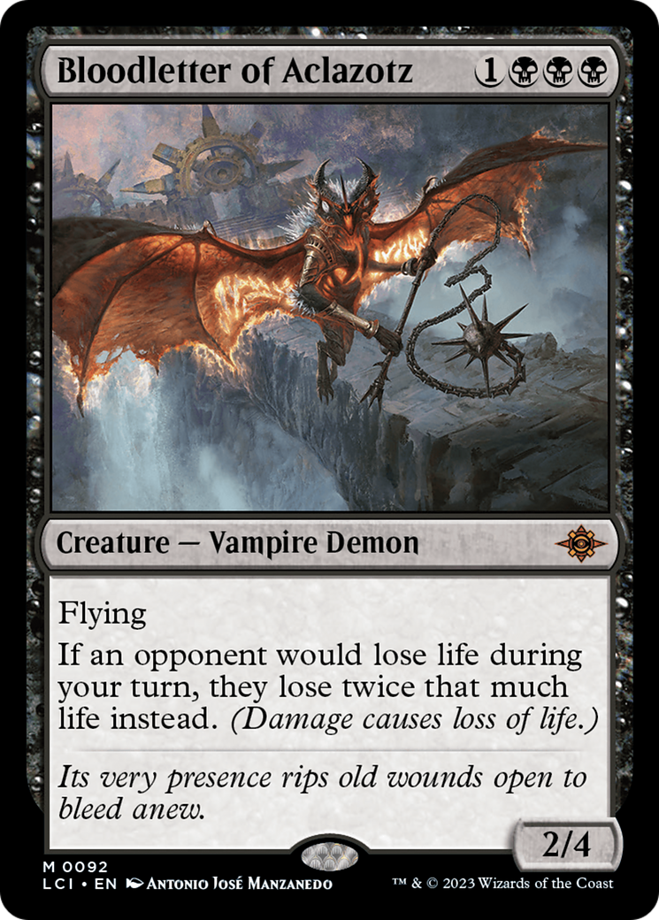 Image of Bloodletter of Aclazotz [The Lost Caverns of Ixalan]