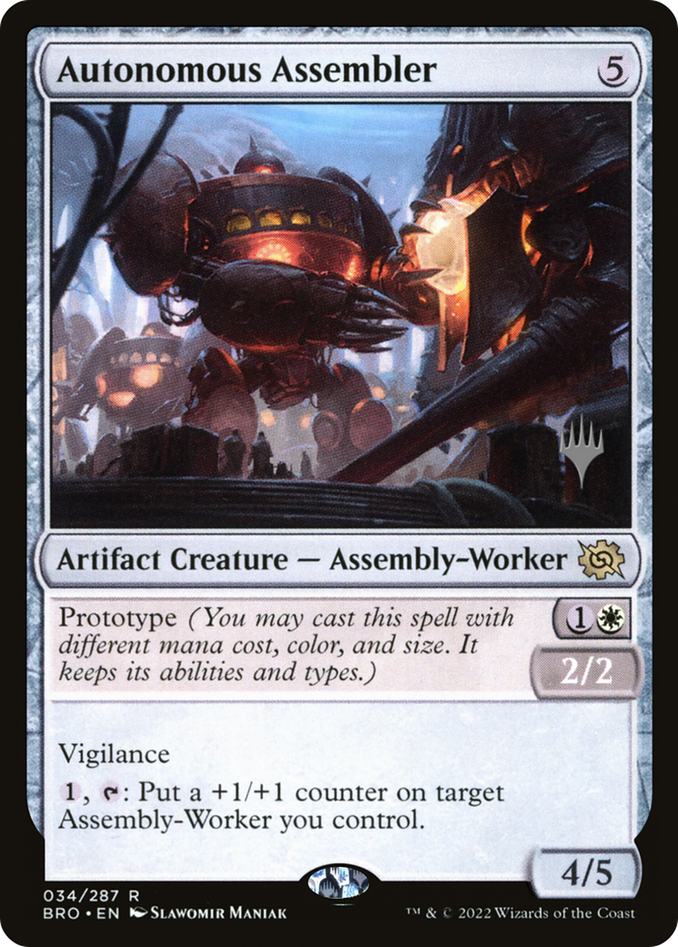 Image of Autonomous Assembler (Promo Pack) [The Brothers' War Promos]