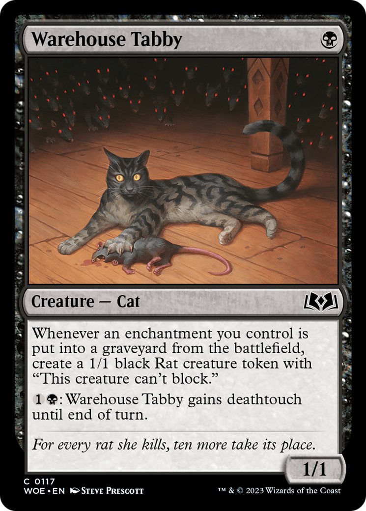 Image of Warehouse Tabby [Wilds of Eldraine]
