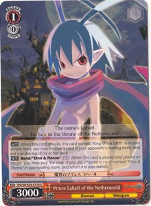 Image of Prince Laharl of the Netherworld (DG/EN-S03-E110 U) [Disgaea]
