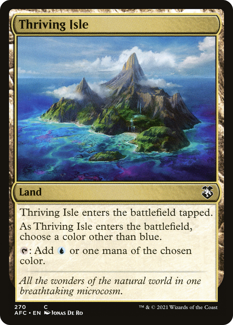 Image of Thriving Isle [Dungeons & Dragons: Adventures in the Forgotten Realms Commander]