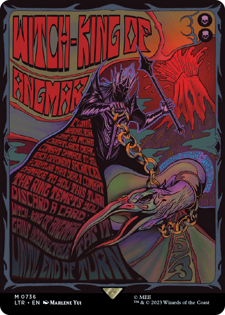 Image of Witch-king of Angmar (Borderless Poster) [The Lord of the Rings: Tales of Middle-Earth]