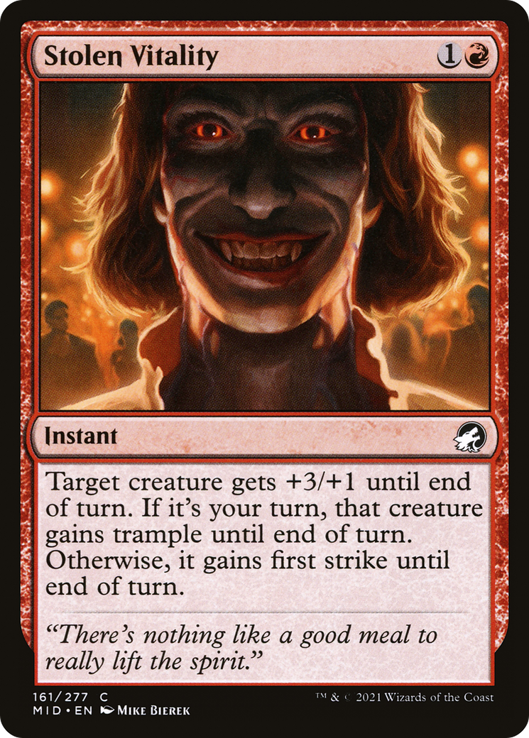 Image of Stolen Vitality [Innistrad: Midnight Hunt]